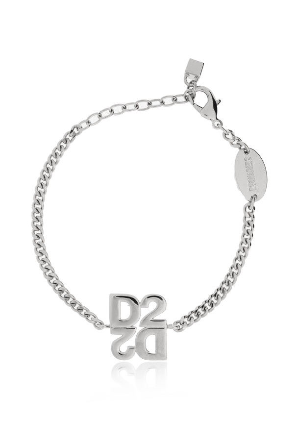 Brass bracelet with logo od Dsquared2