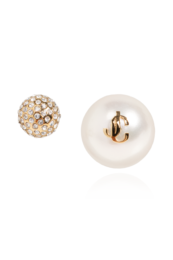 Asymmetric earrings od Jimmy Choo