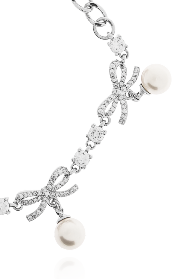 Self-Portrait Bracelet with shimmering crystals