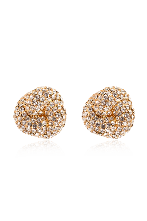 Earrings with shimmering crystals od Self-Portrait