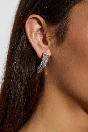 Earrings with shimmering crystals od Lanvin