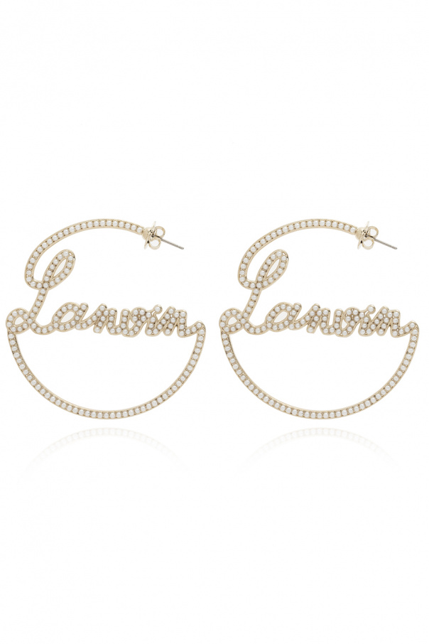 Lanvin Logo earrings