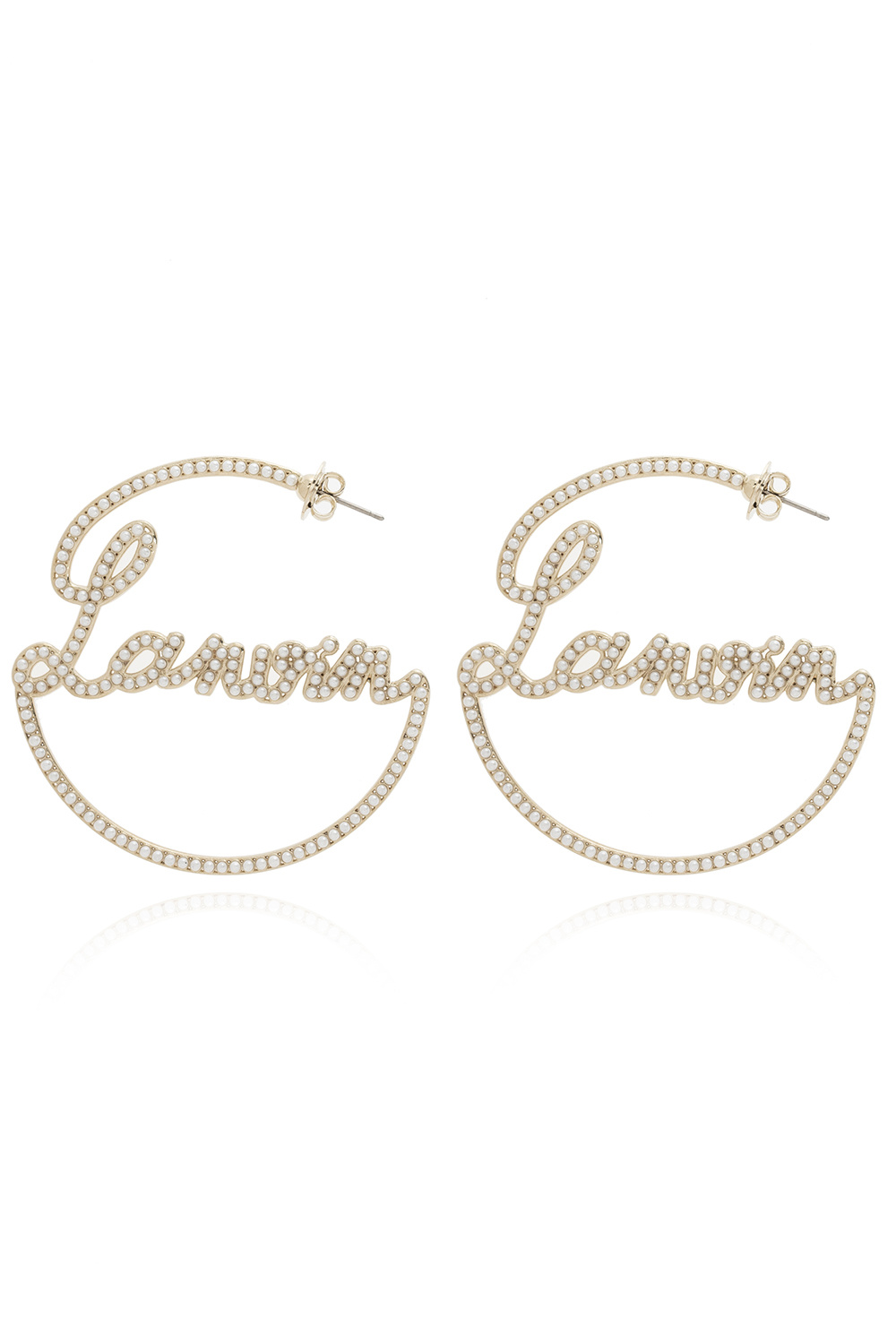 Lanvin Logo earrings