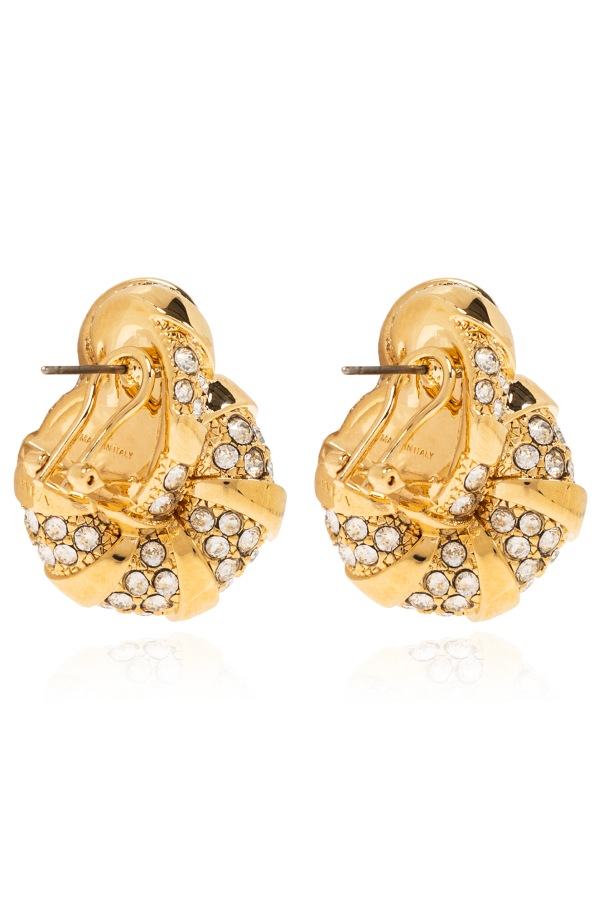 Lanvin ‘Melodie’ brass earrings