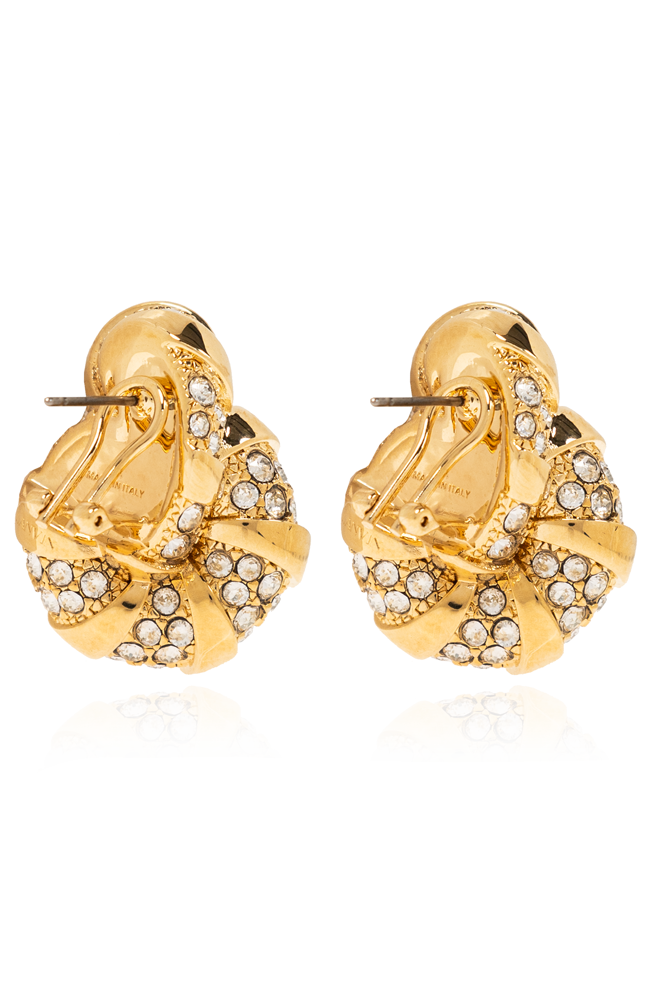 Lanvin ‘Melodie’ brass earrings