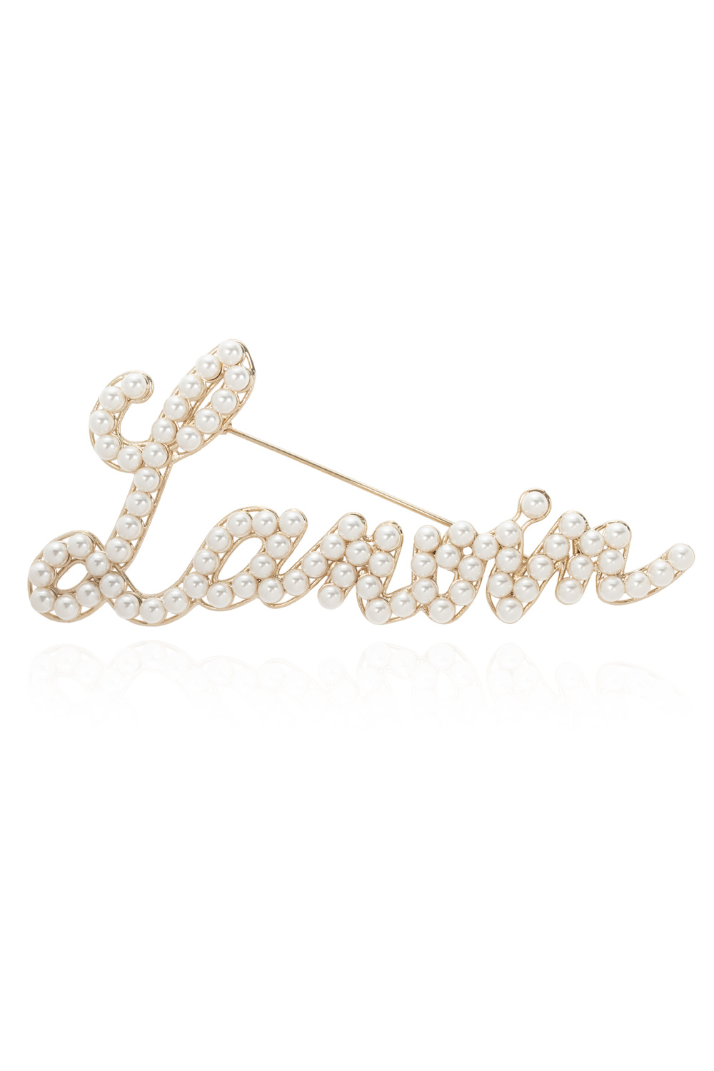 Lanvin Logo brooch