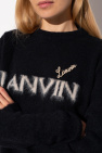 Lanvin GOLD Logo brooch