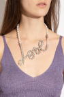 Lanvin SILVER ‘Love’ necklace