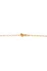 ‘Partition by Lanvin’ brass necklace
