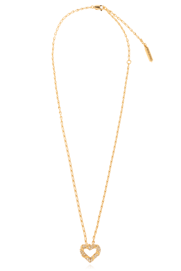Lanvin Heart-shaped pendant necklace