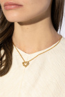 Lanvin GOLD Heart-shaped pendant necklace