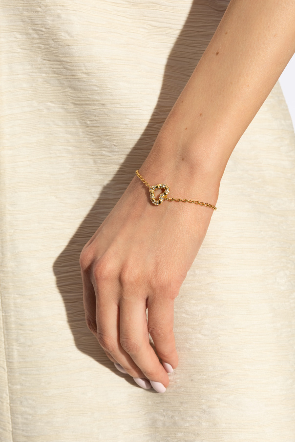 Lanvin Bracelet with a Heart-Shaped Pendant