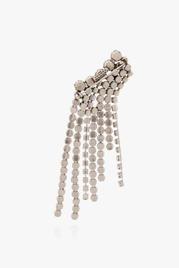 Isabel Marant Crystal-embellished brooch