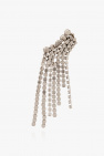 Isabel Marant SILVER Crystal-embellished brooch