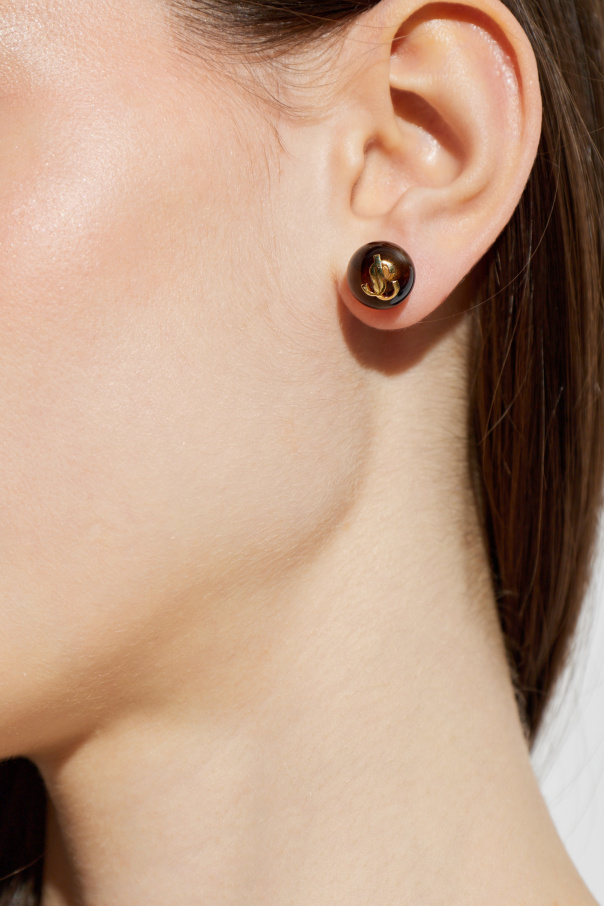 Jimmy Choo Pendientes con logo