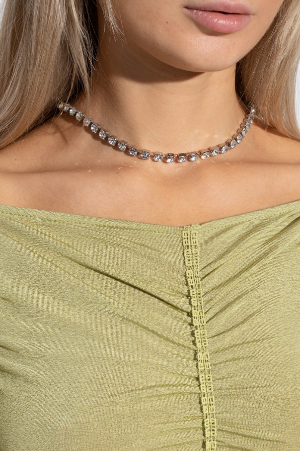 Givenchy wool Embellished necklace