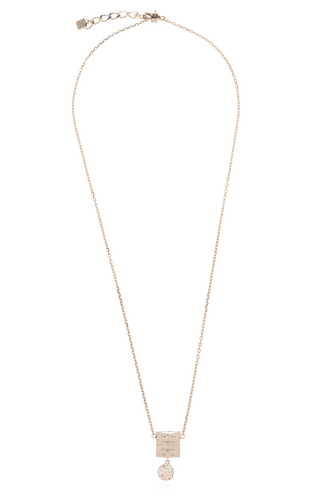 givenchy 1980s Brass necklace