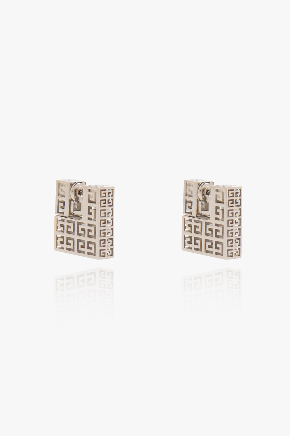 givenchy Logo ‘G Square’ earrings
