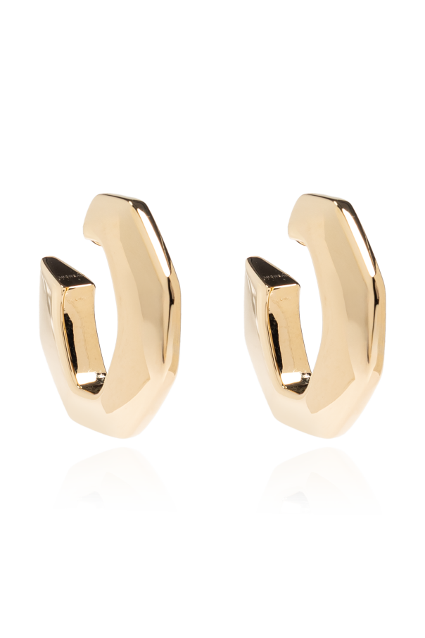 Brass earrings od Givenchy