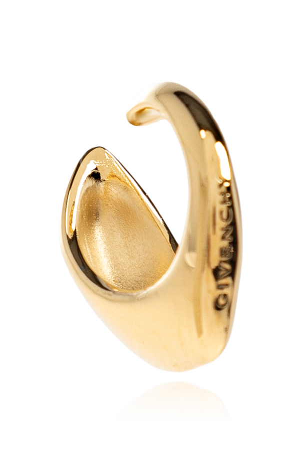 Givenchy Messing-Ohrklemmen