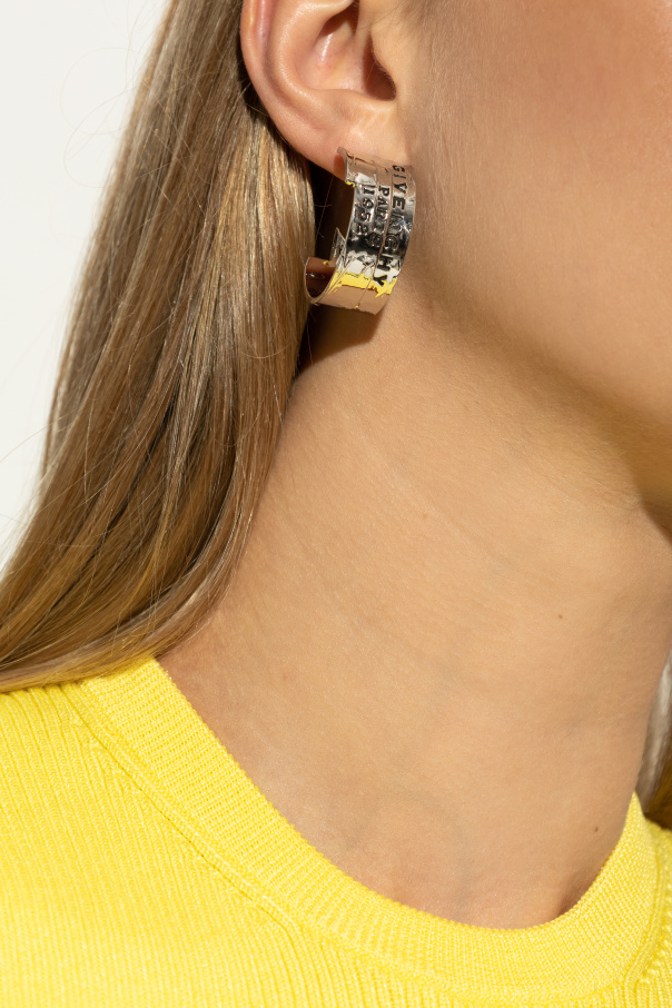 Givenchy Earrings with engraved logo