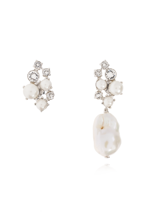 Givenchy Kolczyki z połyskującymi kryształami