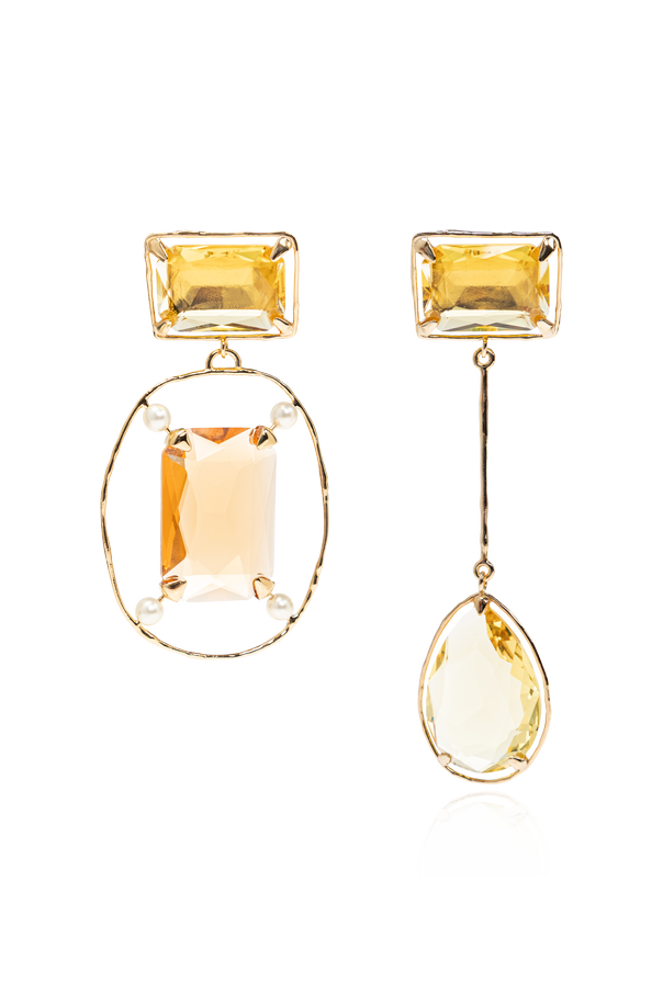 Crystal earrings od Givenchy