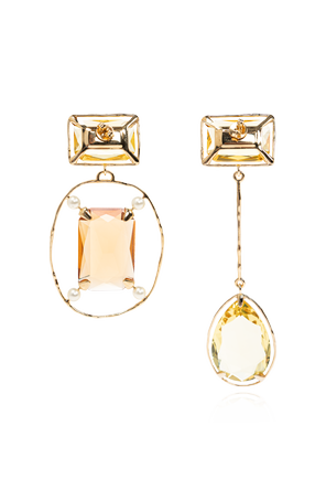 Givenchy Обеци с кристали