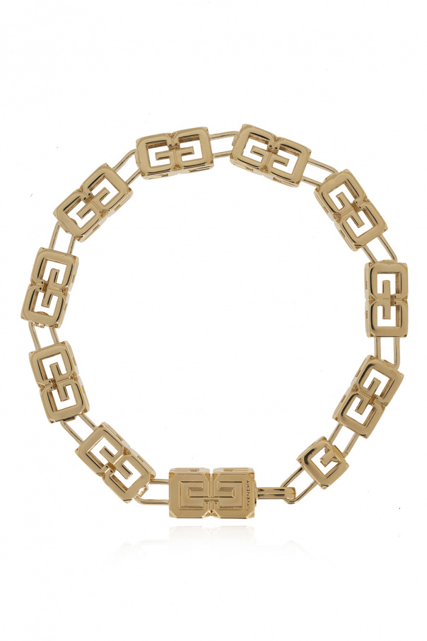 givenchy teint ‘G Cube’ brass bracelet