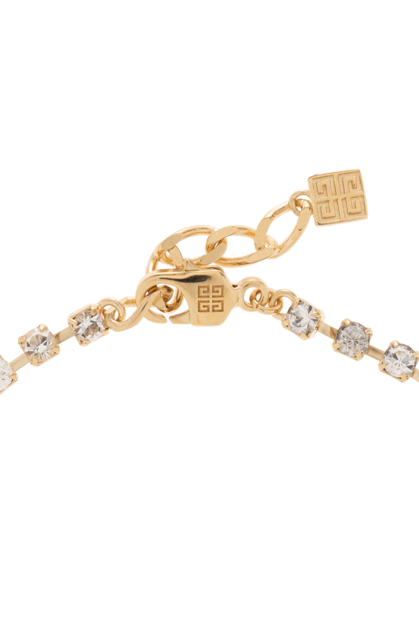 Givenchy Mosiężna bransoleta z logo