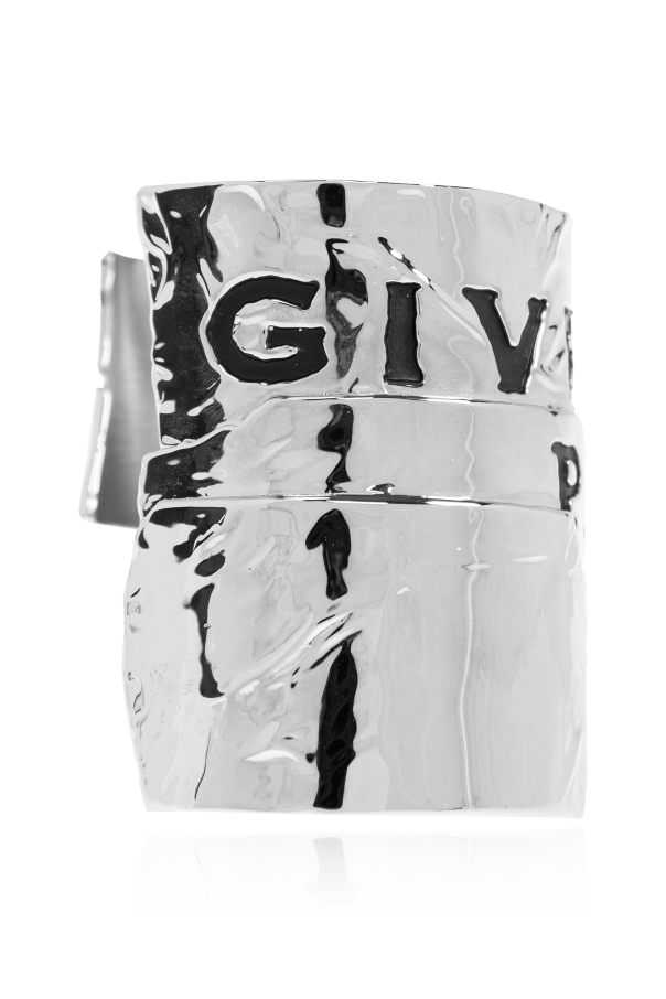 Givenchy Pulsera con logotipo grabado