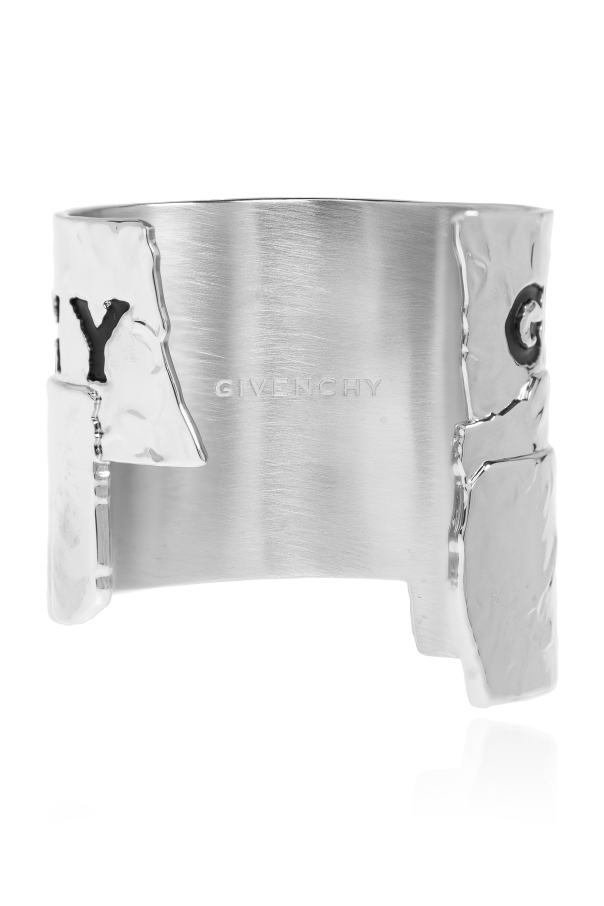 Givenchy Pulsera con logotipo grabado