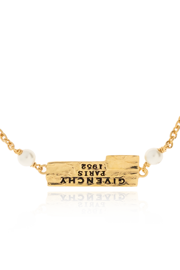 Givenchy Bransoleta z wygrawerowanym logo