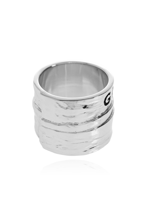 Givenchy Ring mit graviertem Logo