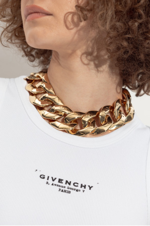 Mosiężny naszyjnik od Givenchy