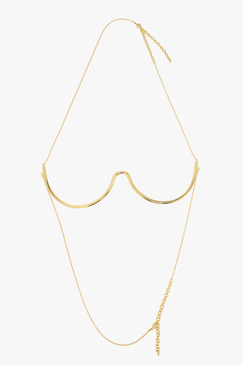 Cult Gaia ‘Asha’ brass body necklace