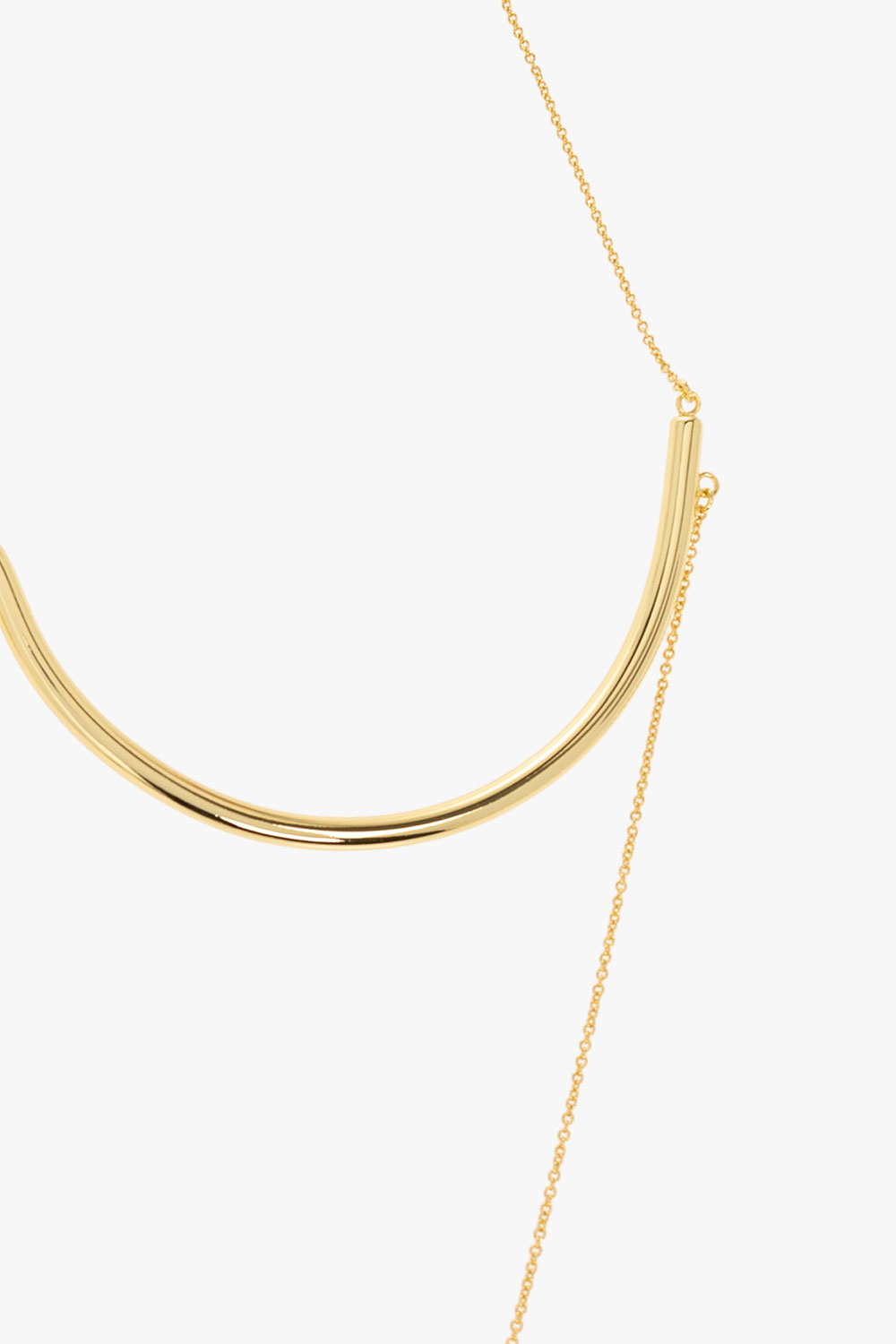 Cult Gaia ‘Asha’ brass body necklace