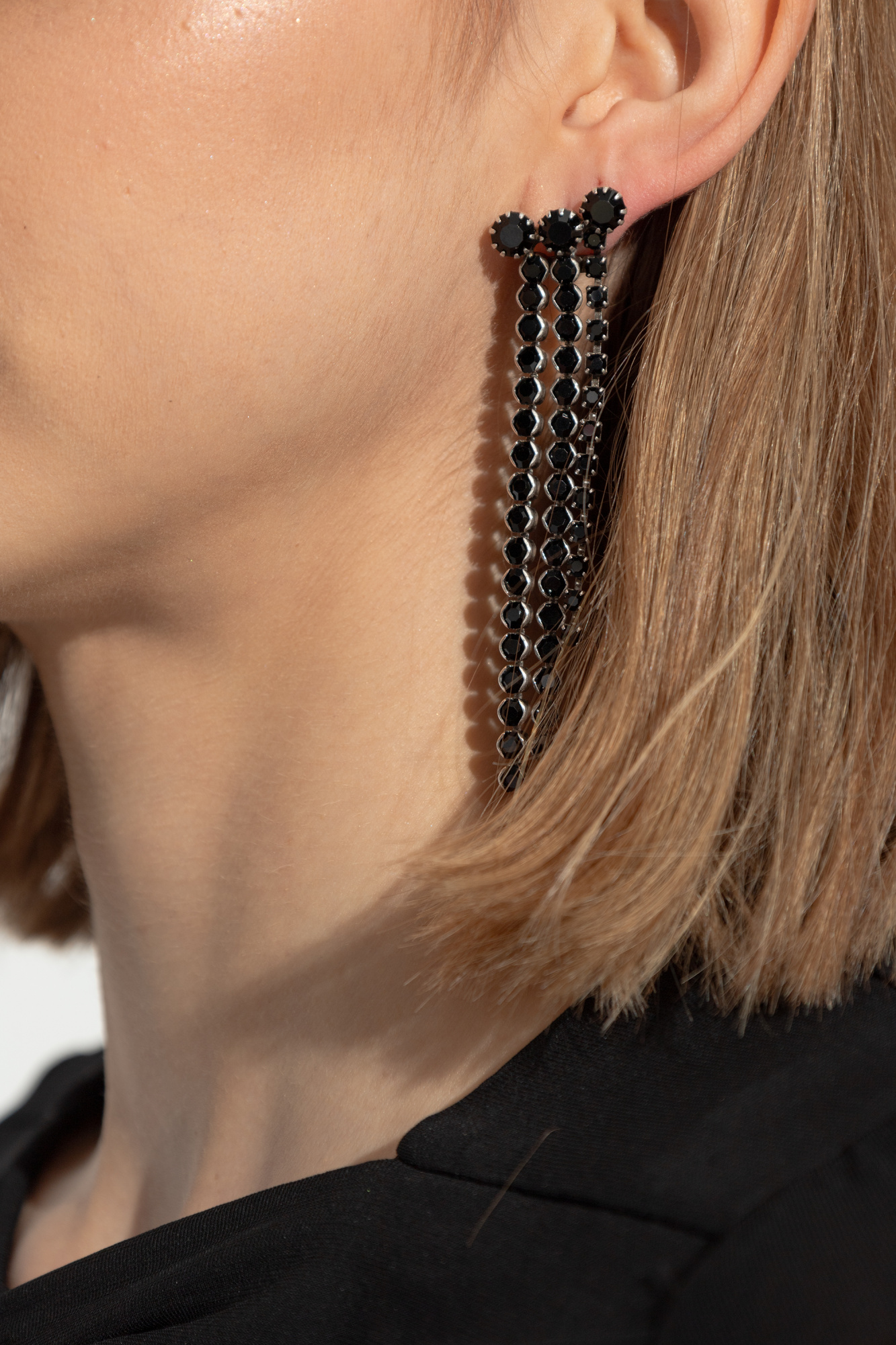 Isabel Marant Long earrings with crystals