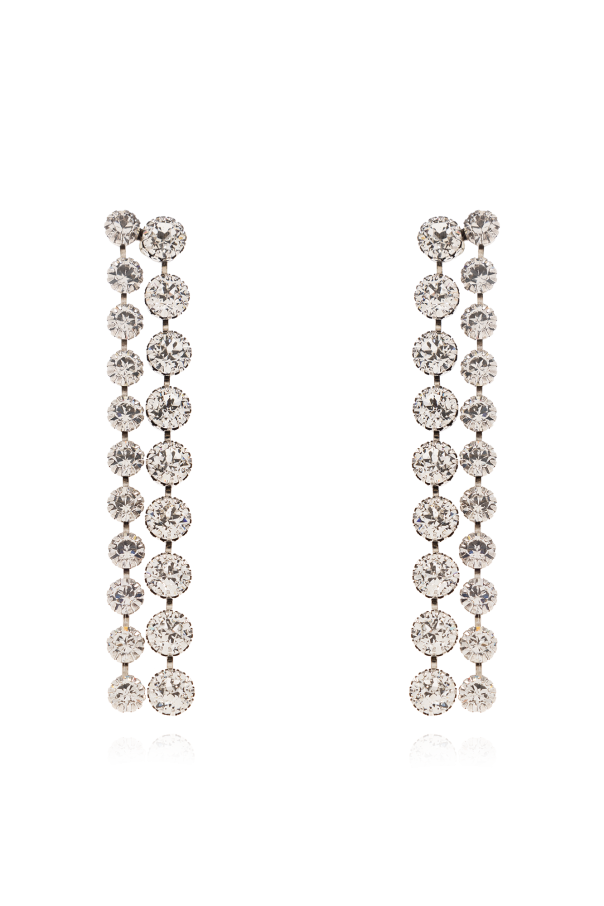Isabel Marant Crystal-bejewelled earrings