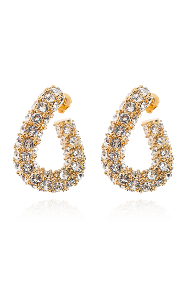 Earrings with sparkling crystals od Isabel Marant