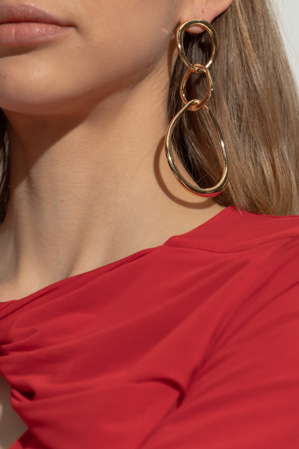 Isabel Marant Brass Earrings by Isabel Marant