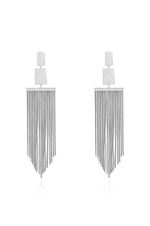 Messing-Ohrringe „Fringe“