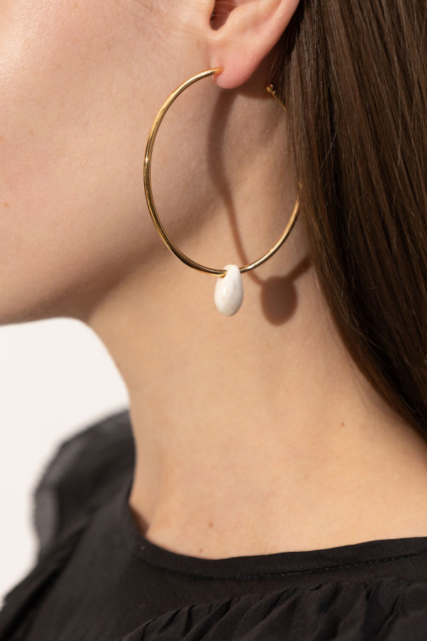 Isabel Marant Messing-Ohrringe