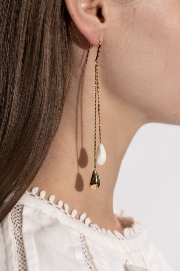 Isabel Marant Messing-Ohrringe