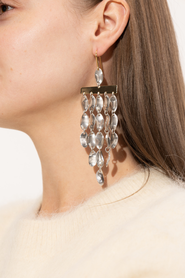 Isabel Marant Messing-Ohrringe