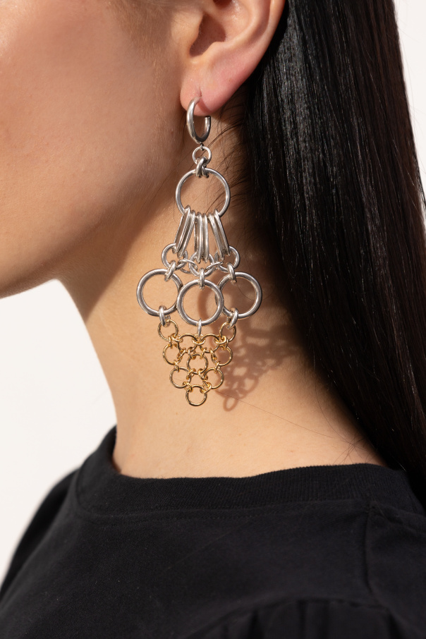 Isabel Marant Messing-Ohrringe