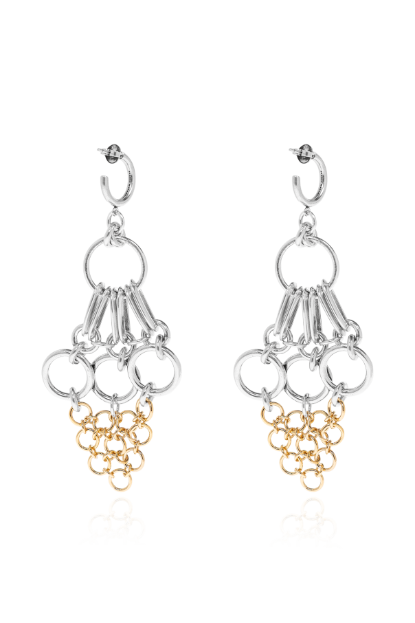 Isabel Marant Messing-Ohrringe