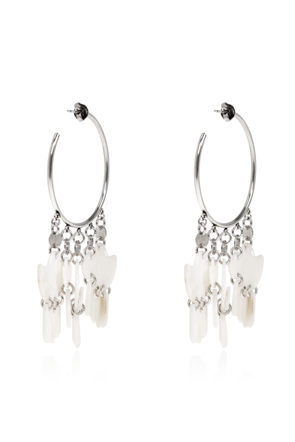 Isabel Marant Round earrings with shells