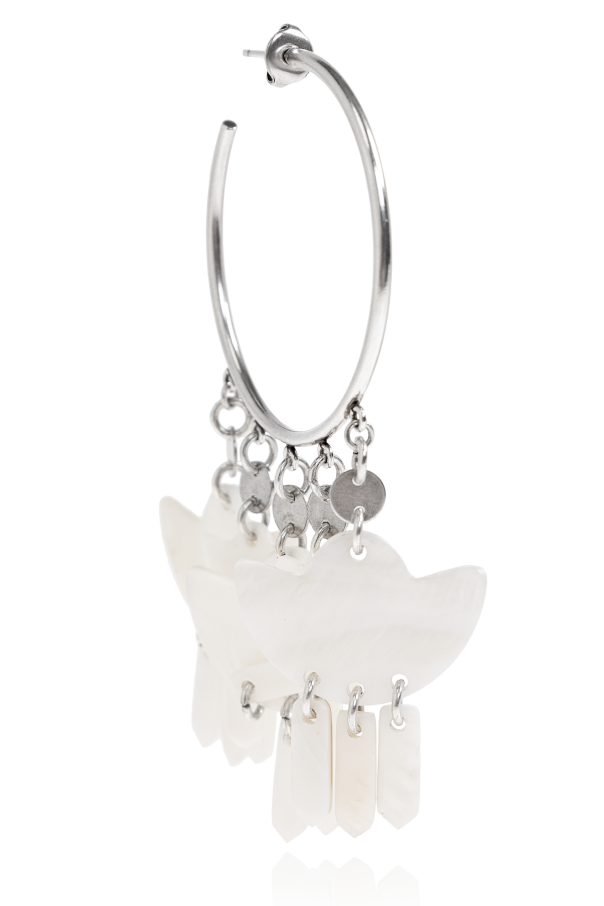 Isabel Marant Round earrings with shells