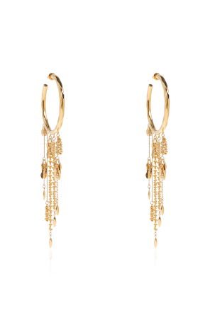 Round earrings `Dore`